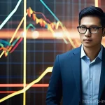 팩터 투자와 통계적 유의성 검토 - **Prompt:** A focused and insightful individual, dressed in modern business casual attire, stands be...