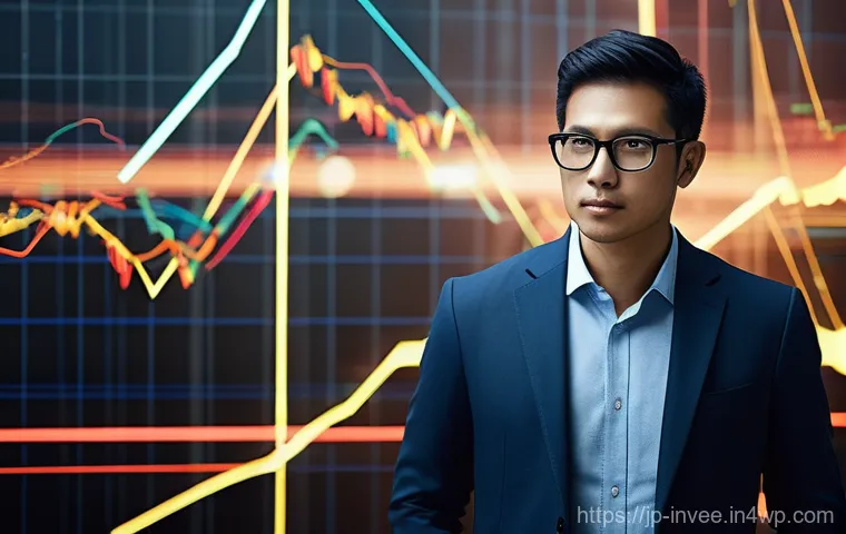 팩터 투자와 통계적 유의성 검토 - **Prompt:** A focused and insightful individual, dressed in modern business casual attire, stands be...