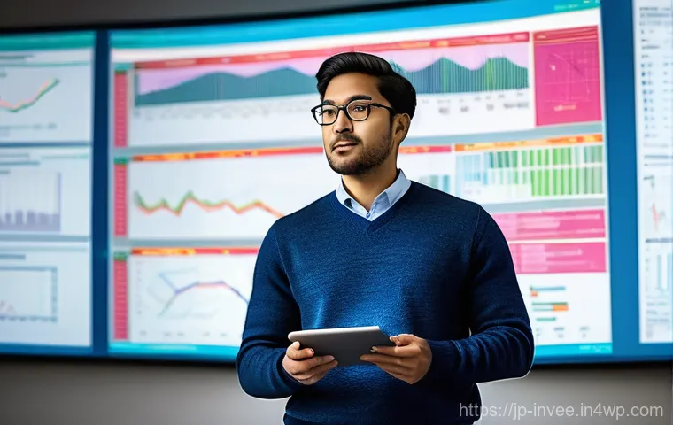 팩터 투자와 인공지능의 융합 - **Prompt:** A tranquil and professional home office setting. A calm, middle-aged female investor, dr...